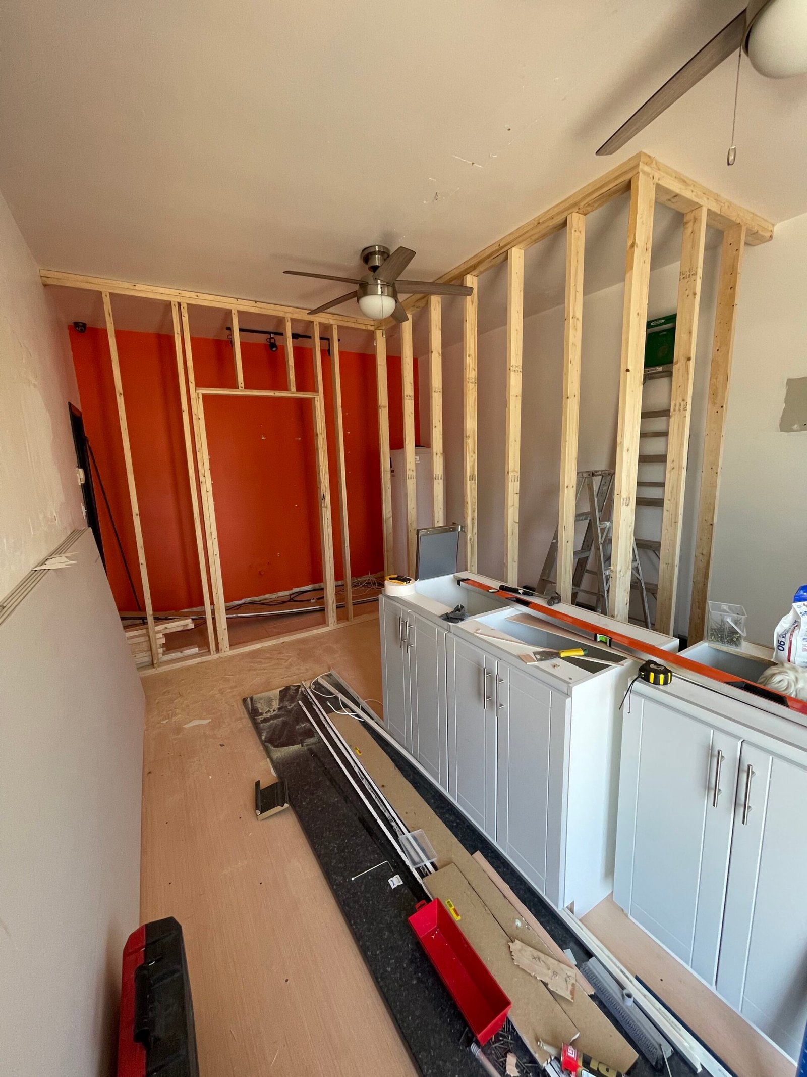 Projects On Center Renovations framing project