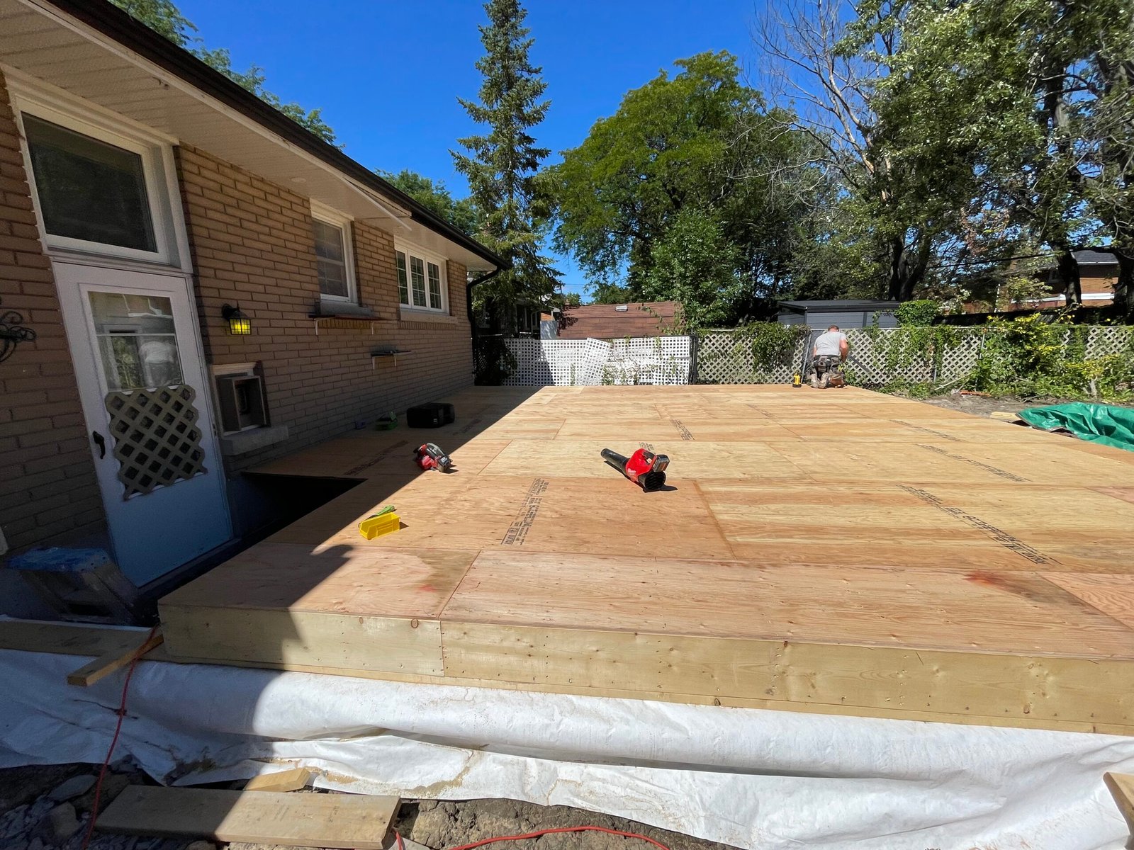 Projects On Center Renovations framing project