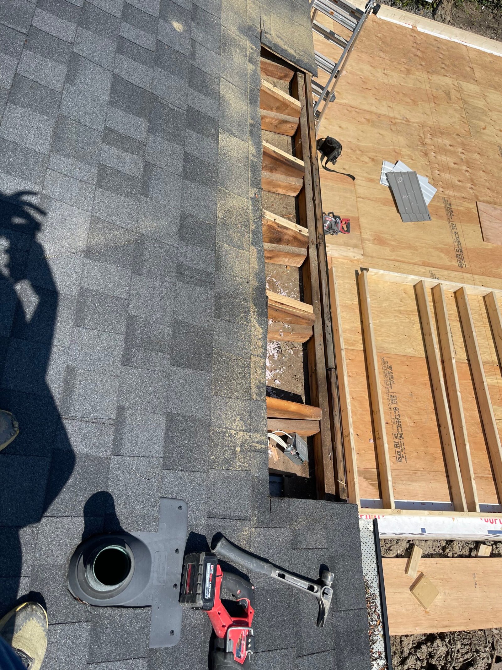 Projects On Center Renovations framing project