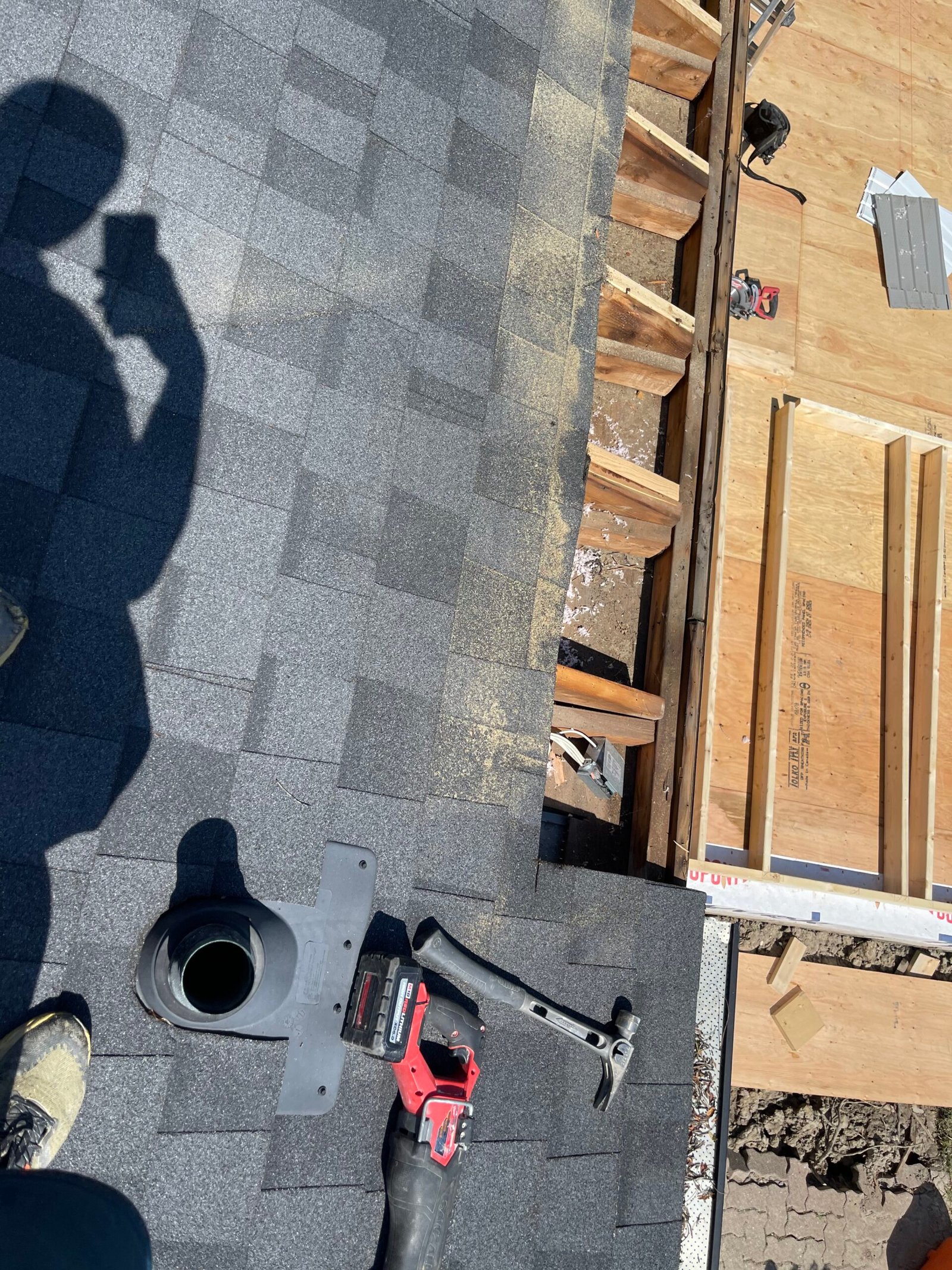 Projects On Center Renovations framing project